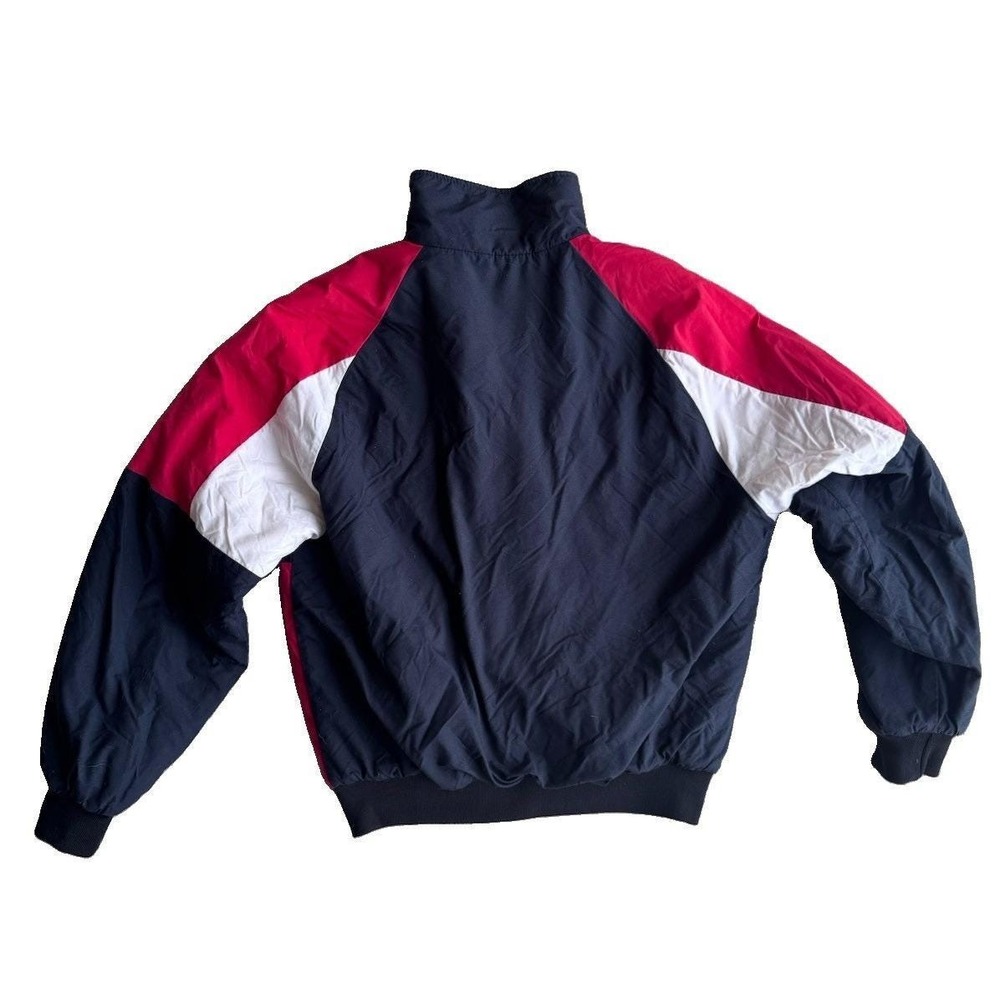 Vintage Holloway Jacket Mens M Black/Red Made in USA Bomber Fleetguard Safety - Picture 3 of 11
